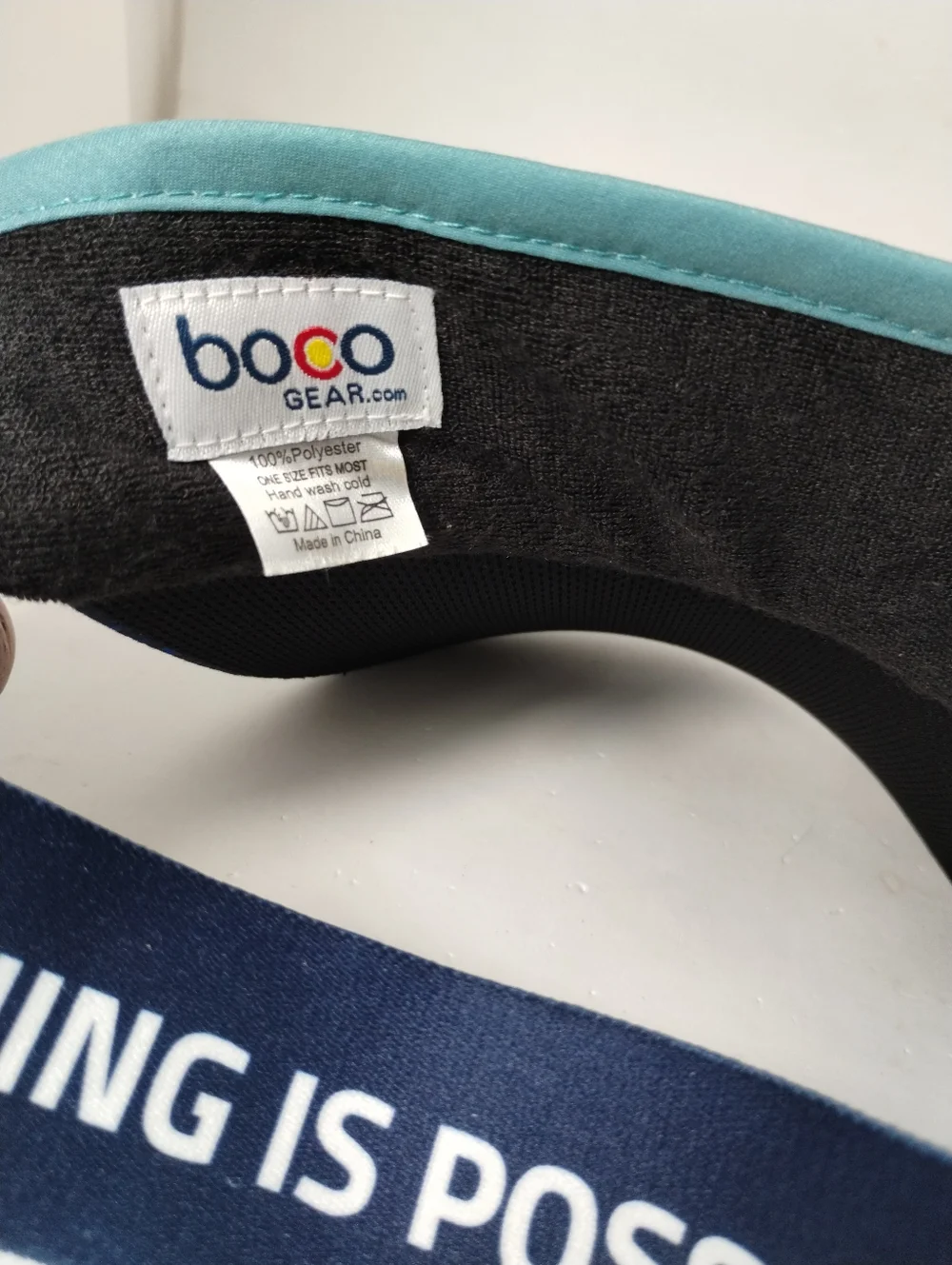 Ironman Hat Visor Strap Back One Size Blue Cap Cana, Dominican Republic Special - Picture 5 of 6